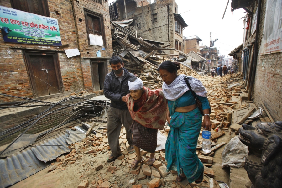 Nepal devastating earthquake